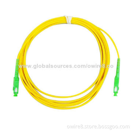 SC/APC SM Fiber Optic Patch Cord